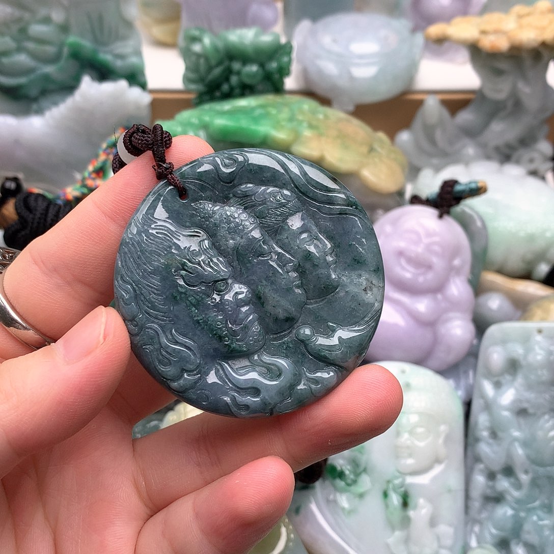 吊坠(不含链)未镶嵌翡翠