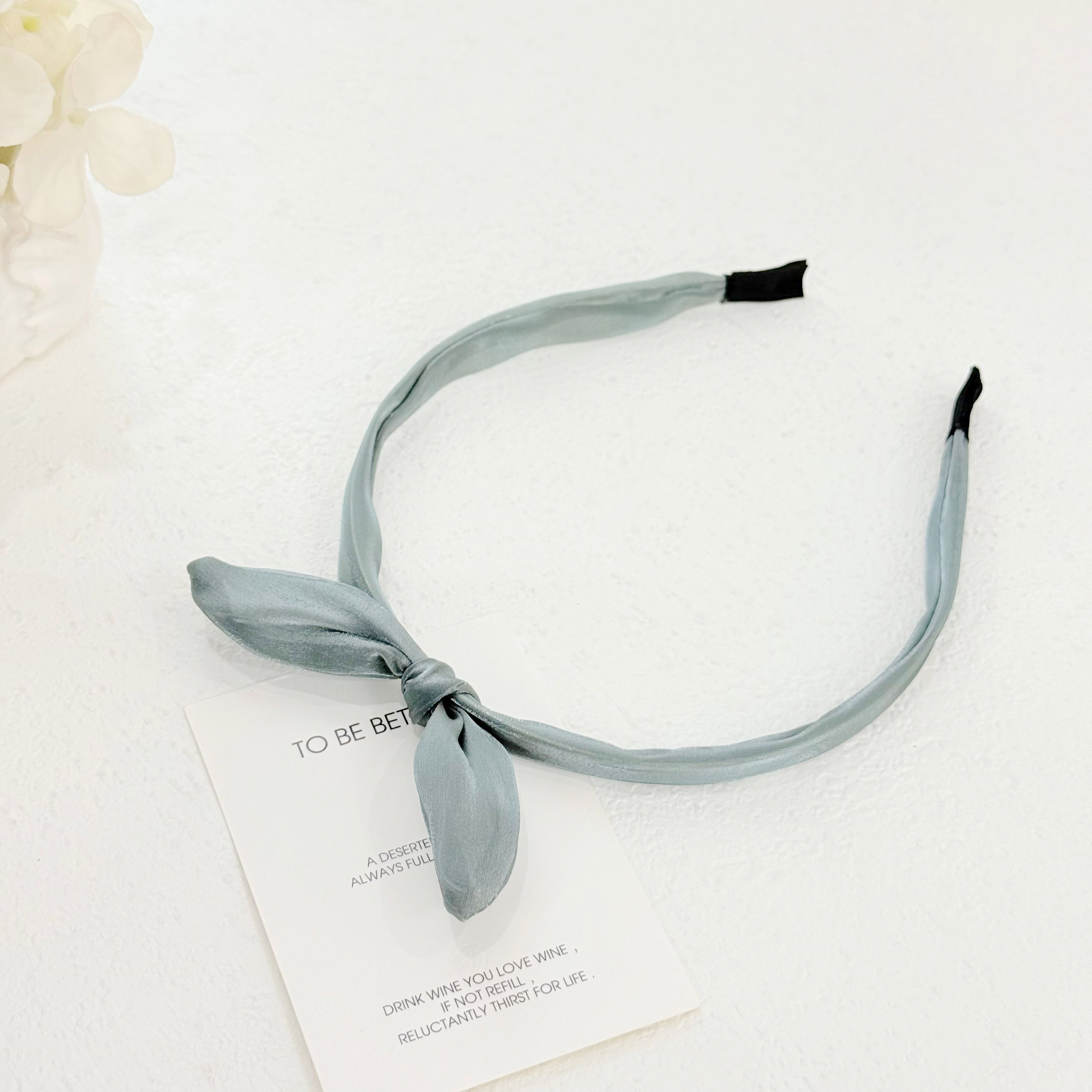 BAOSHATI/宝莎缇F-1047韩版甜美兔耳朵高颅顶发箍