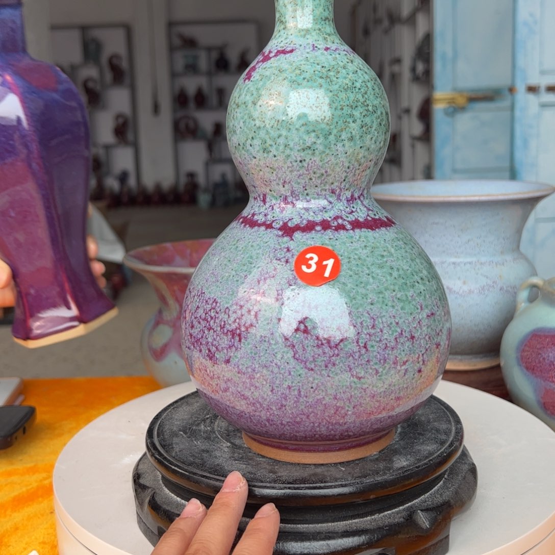 摆件郑家钧窑摆件