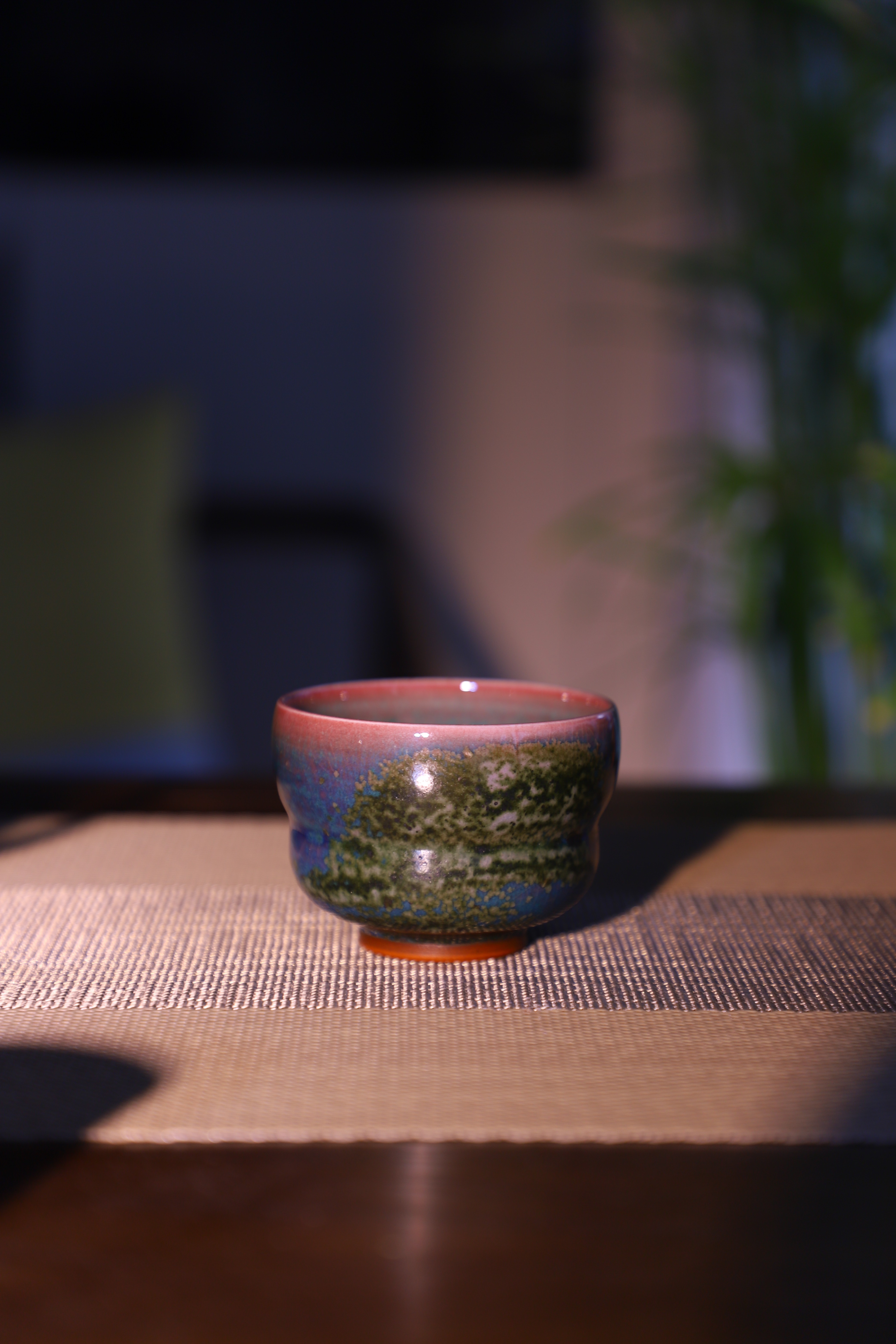 原产地原矿石纯手工钧瓷精品单杯