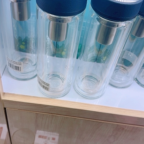 万象玻璃双层V21S，520毫升皮纹