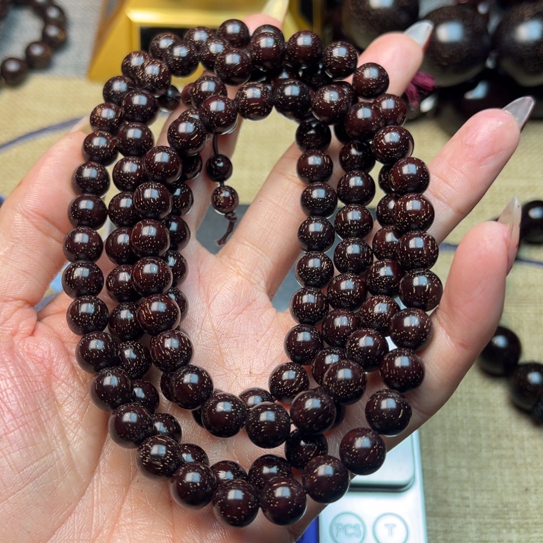 檀香紫檀（小叶紫檀）0.8✖️108满天星