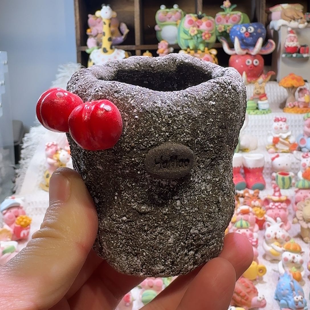 厂家直销手工花盆摆件