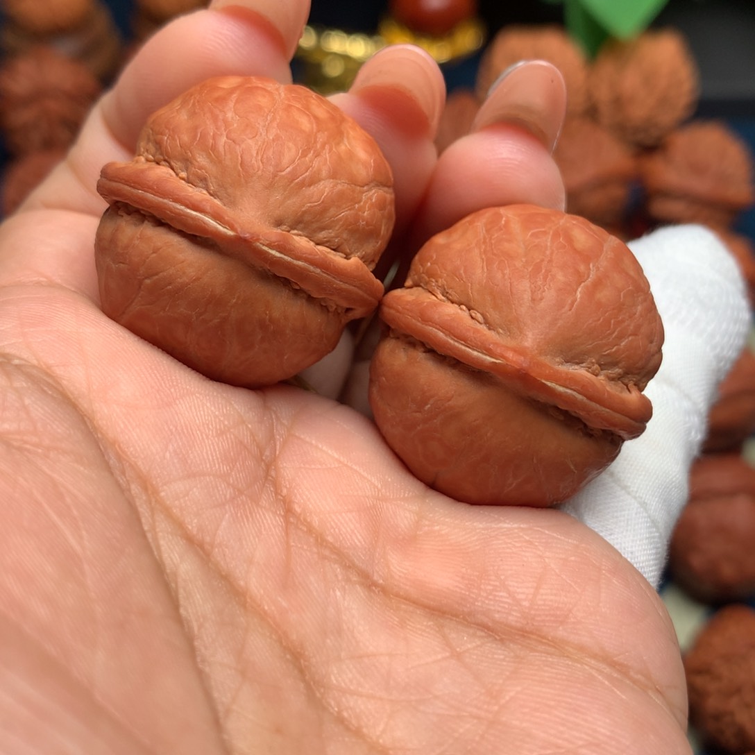 把件文玩核桃小苹果