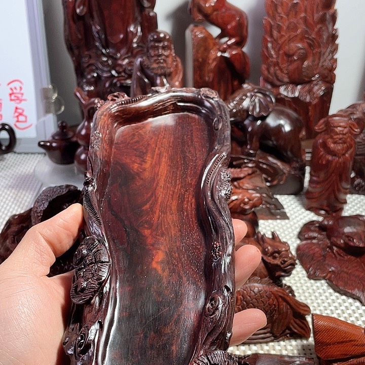 微*印度小叶紫檀干果盘