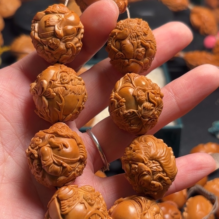 橄榄核手串/手链不****。