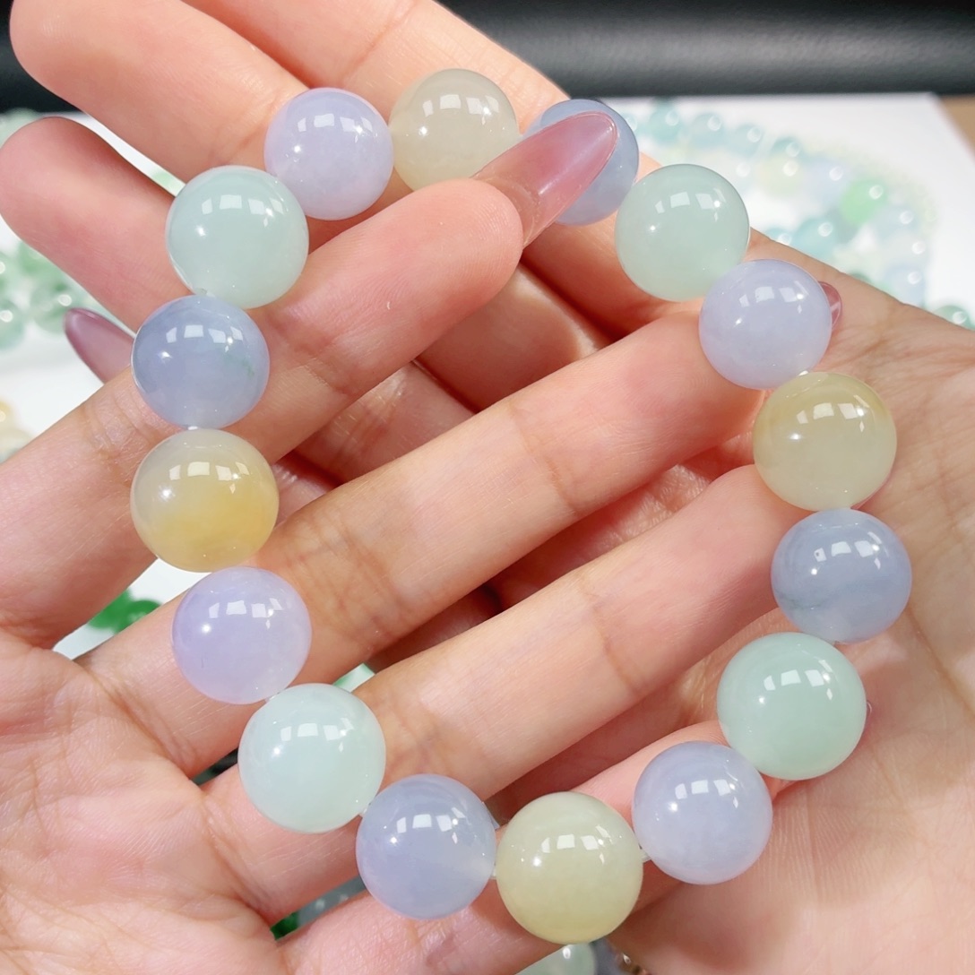 翡翠未镶嵌手链翡翠