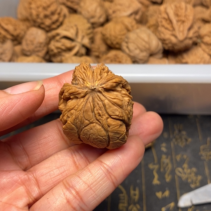 金***子吊坠文玩核桃文玩核桃异形单只