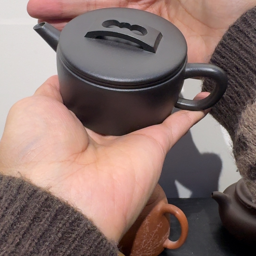 紫砂茶壶还原烧汉瓦