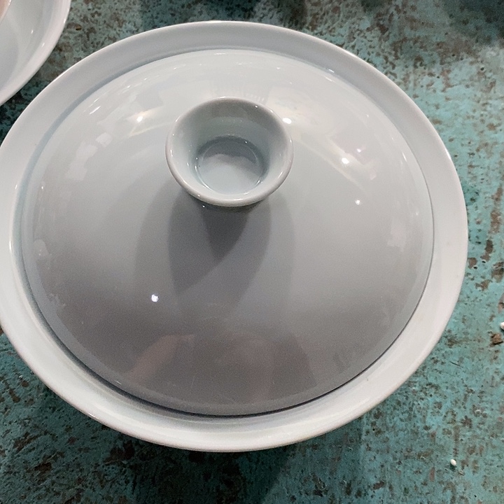 摆件影青10寸大品锅