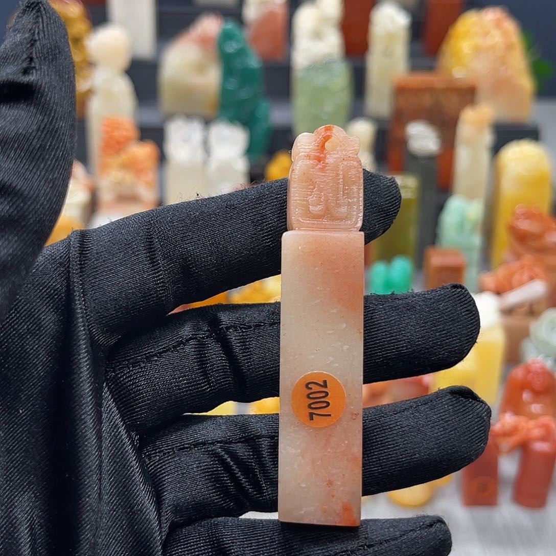 昌化石印石包邮包刻7002