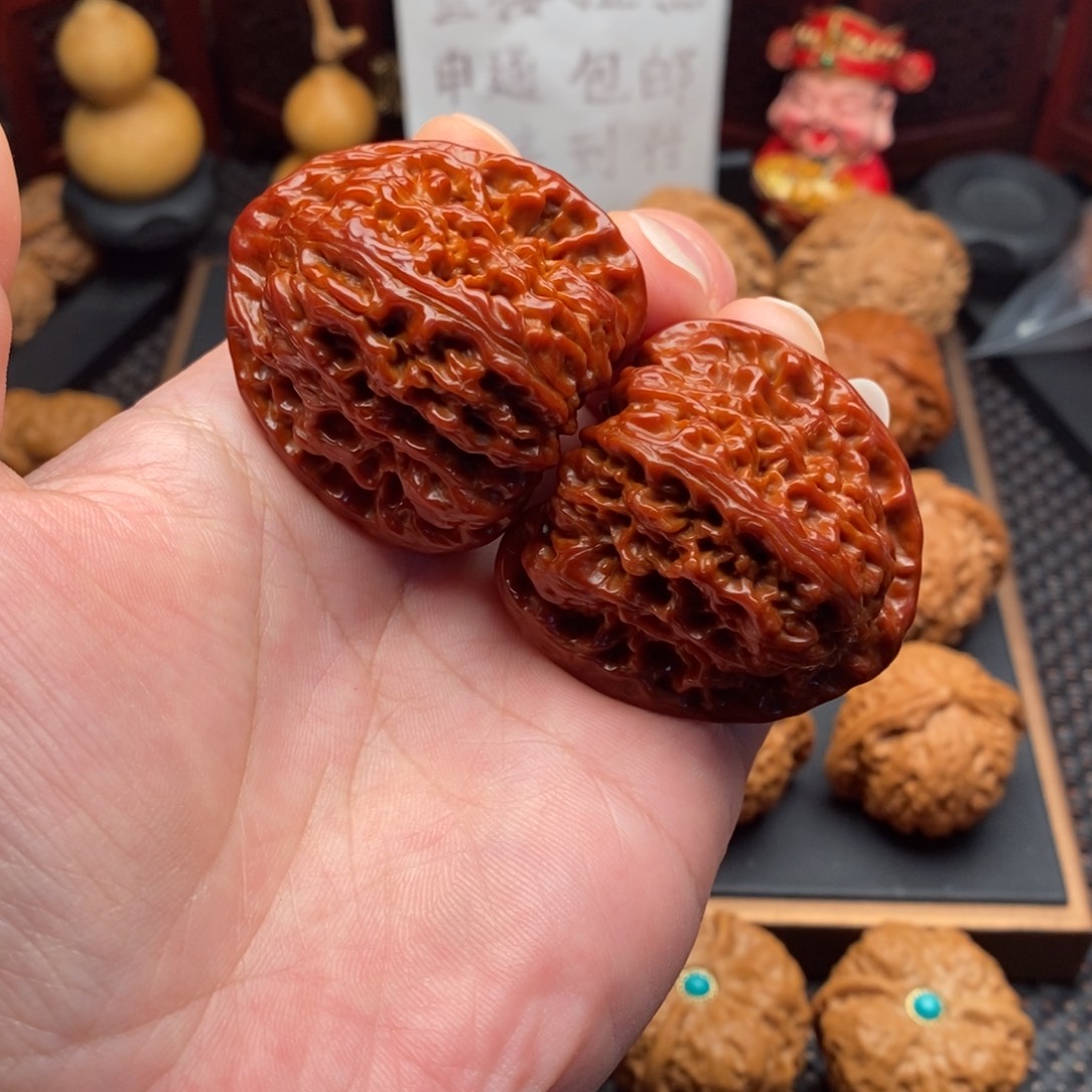 曼***飞文玩核桃把件南疆