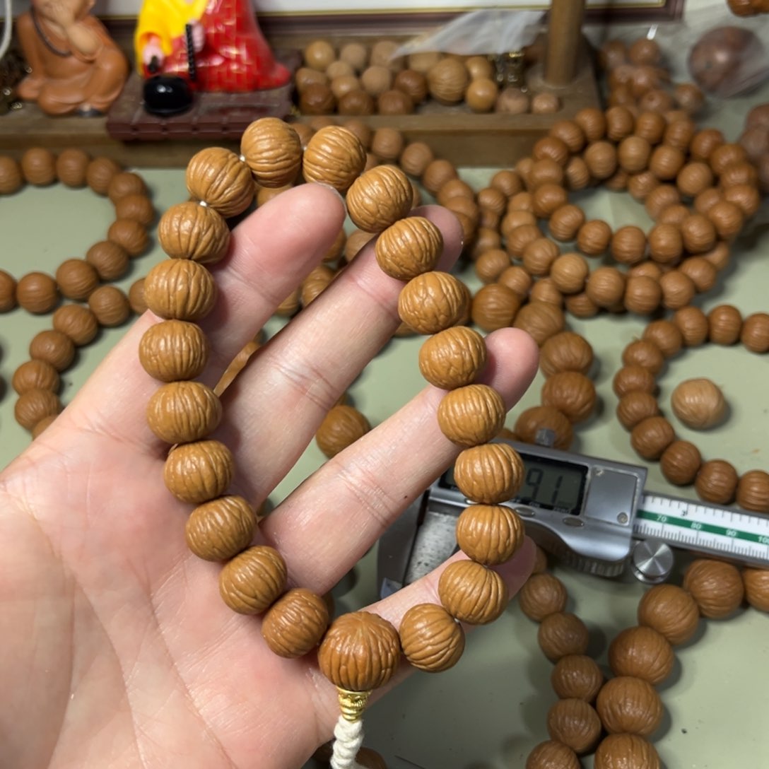 猴头核桃手串三维同尺14.6土豪