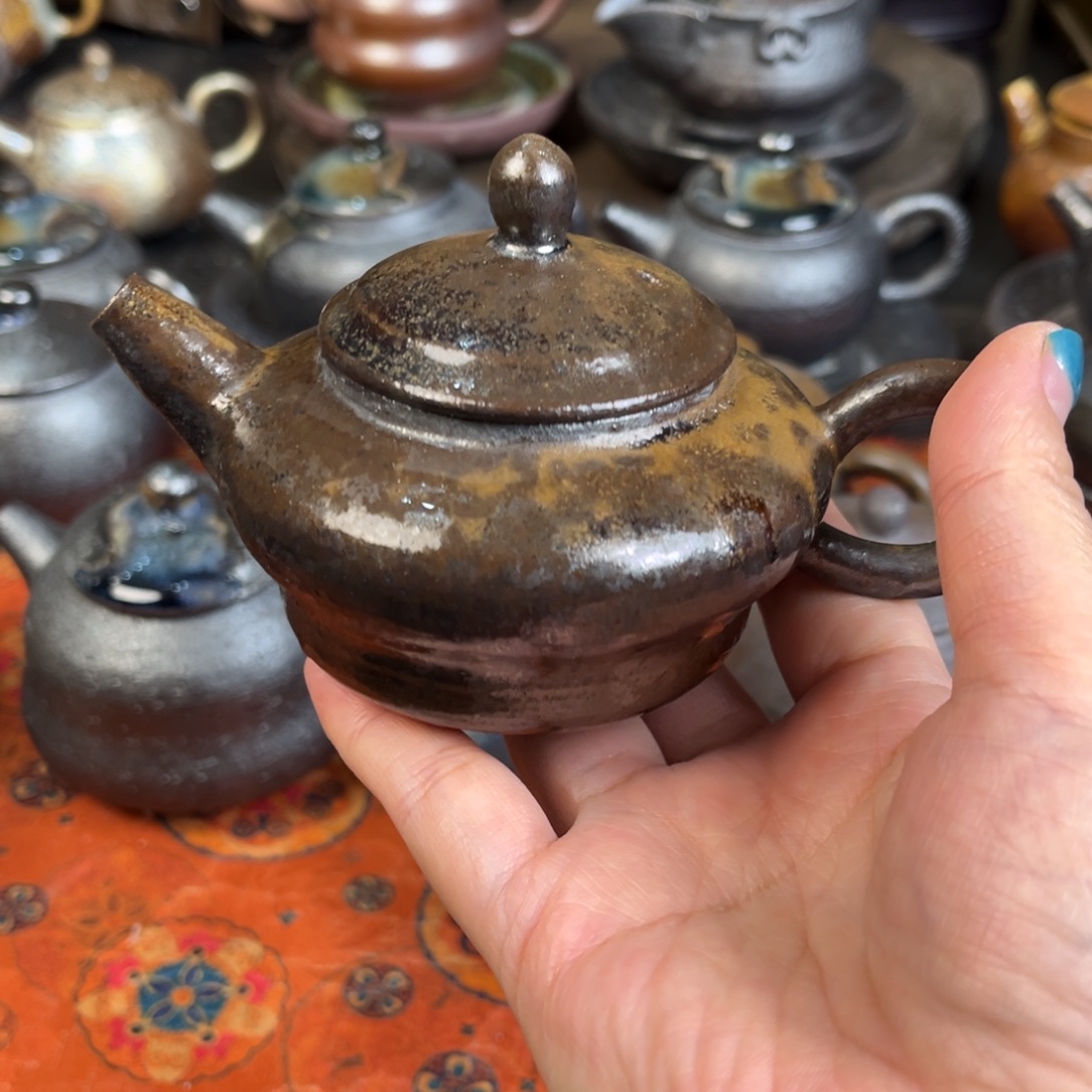安***康柴烧茶器柴烧茶器