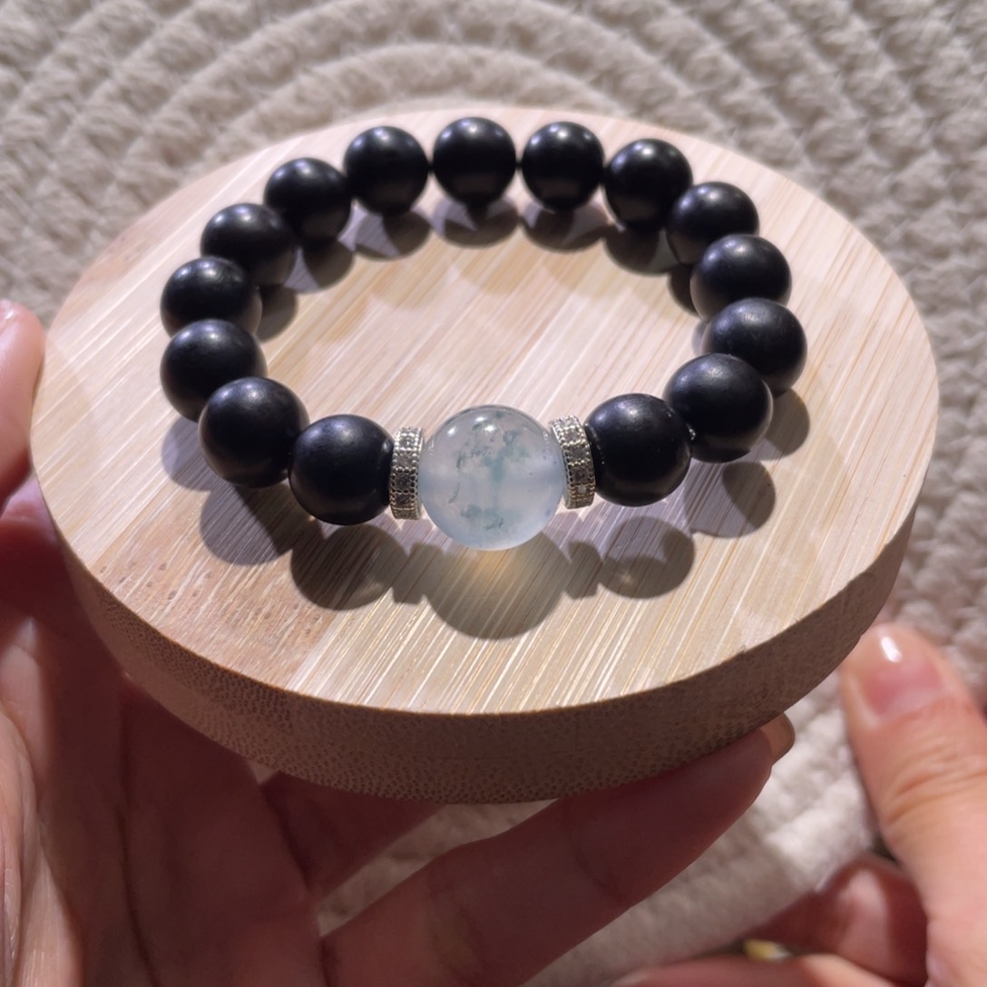 翡翠散珠天然缅a翡翠高冰蓝飘花