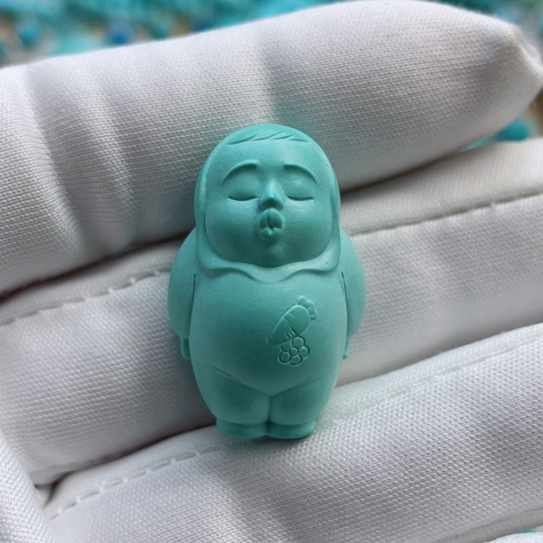 绿松石珠宝奇石未镶嵌