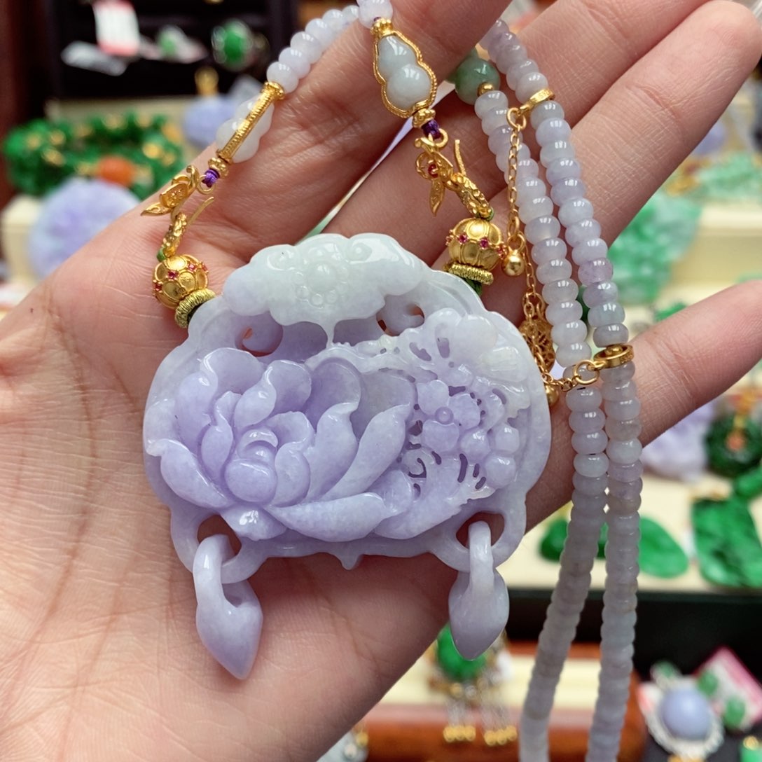 颈饰未镶嵌翡翠翡翠吊坠