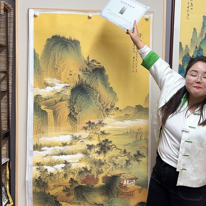 国画中美老师国画作品