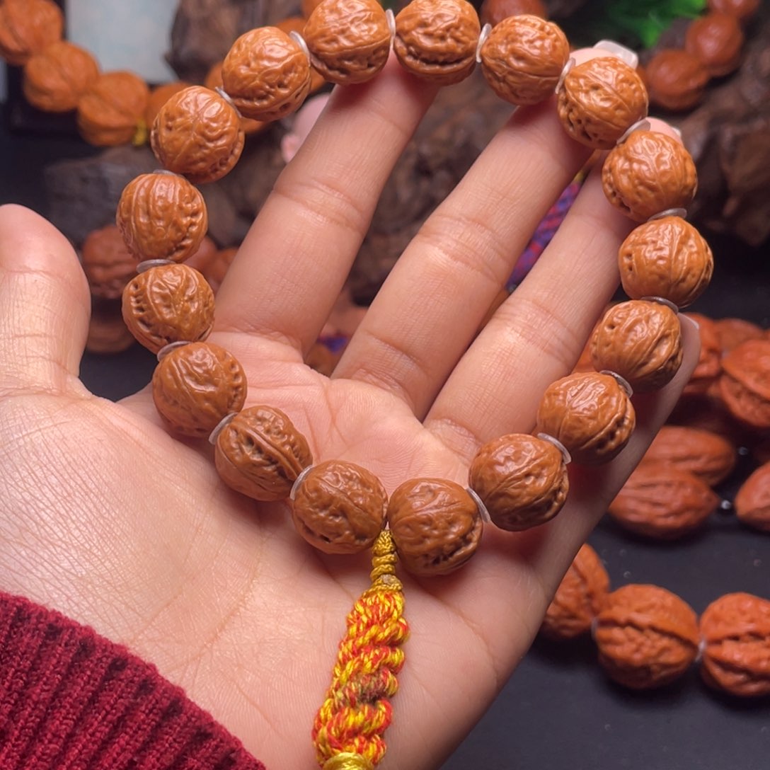 文玩核桃手串帅*蝈一根筋桃心