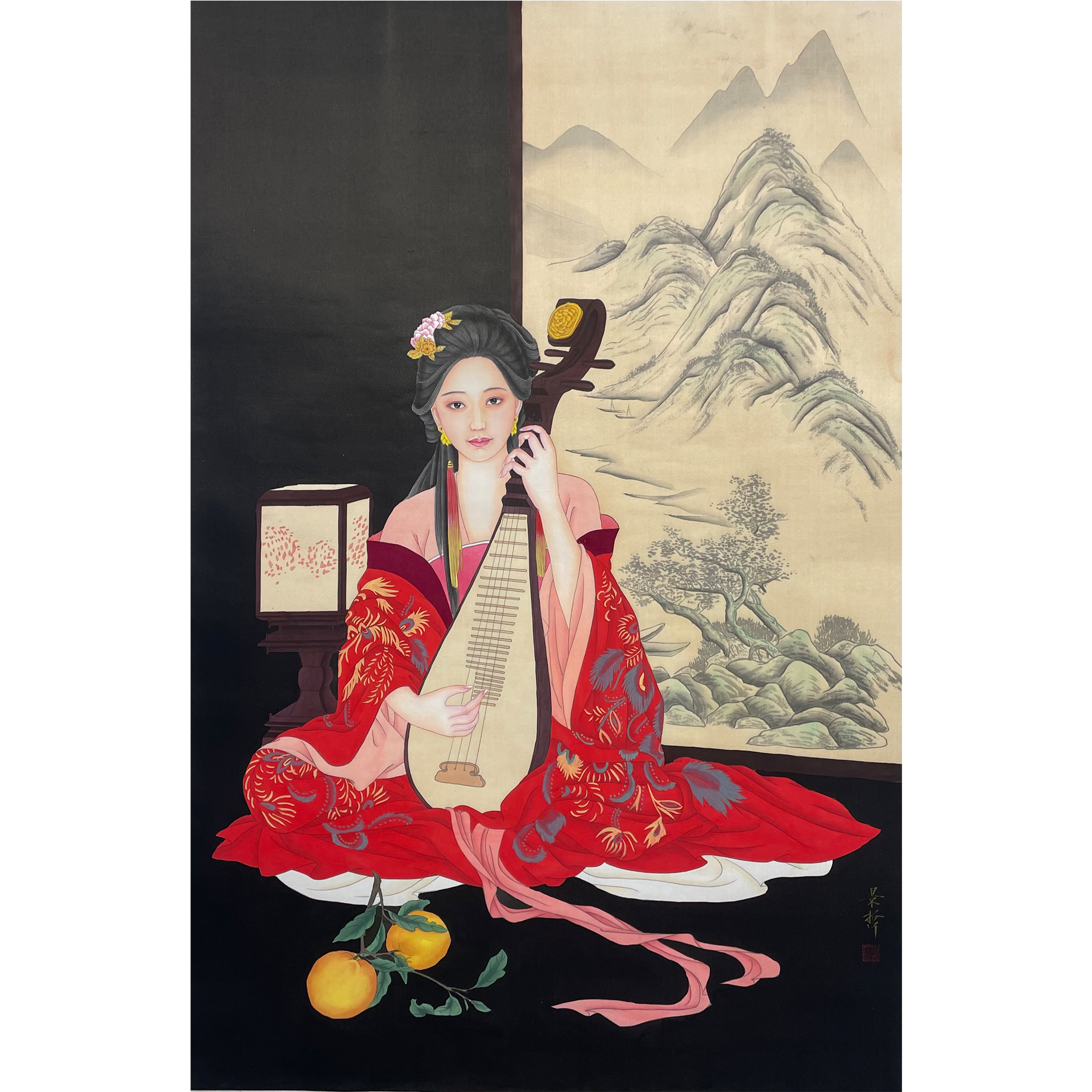 崔景哲--人物 114*74cm约7.5平尺