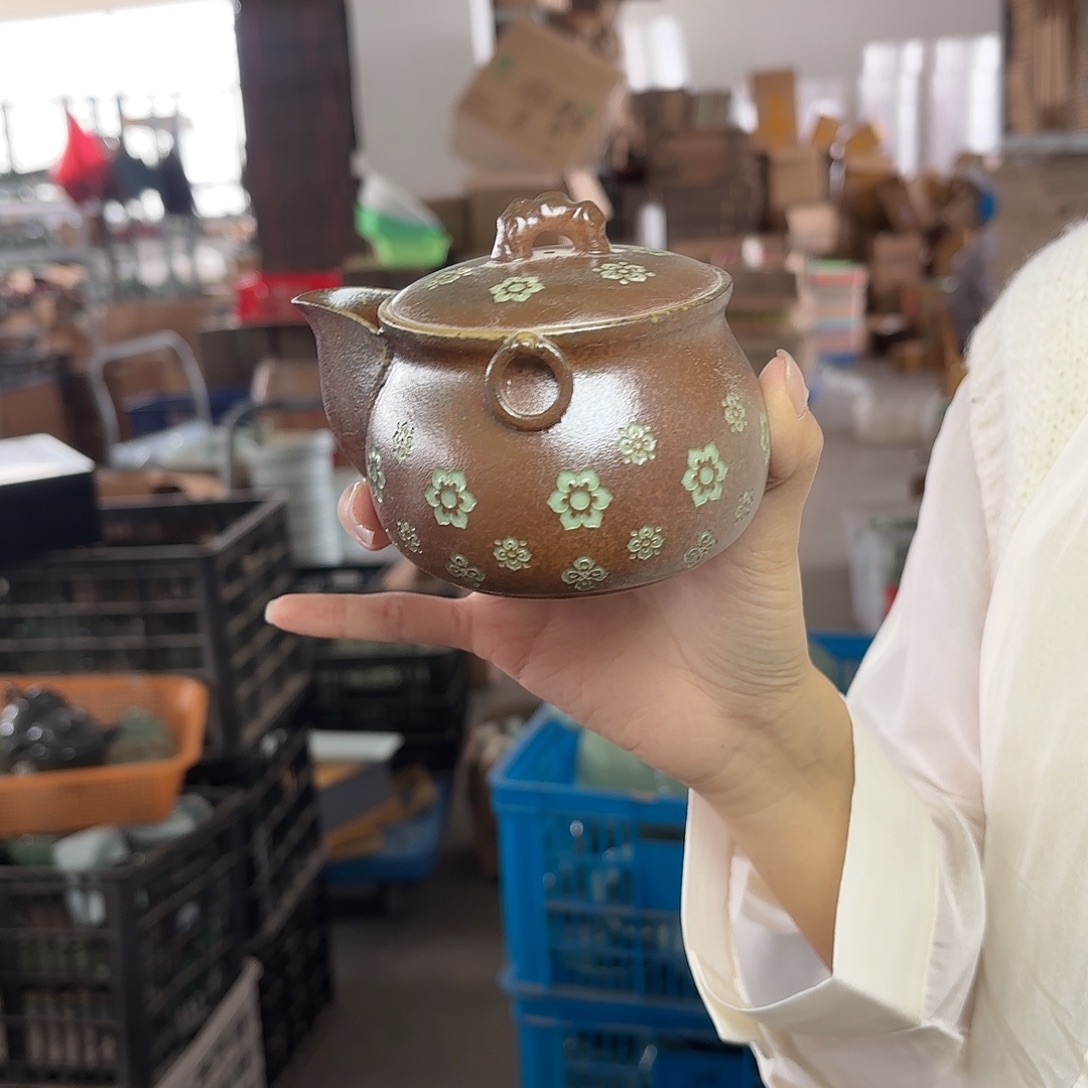 龙泉云间青瓷小米茶器