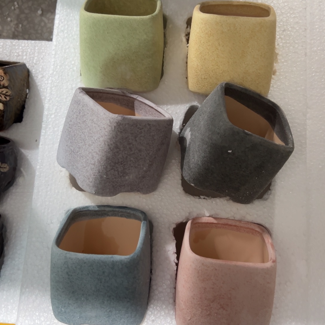 陶瓷多肉小花盆@@4