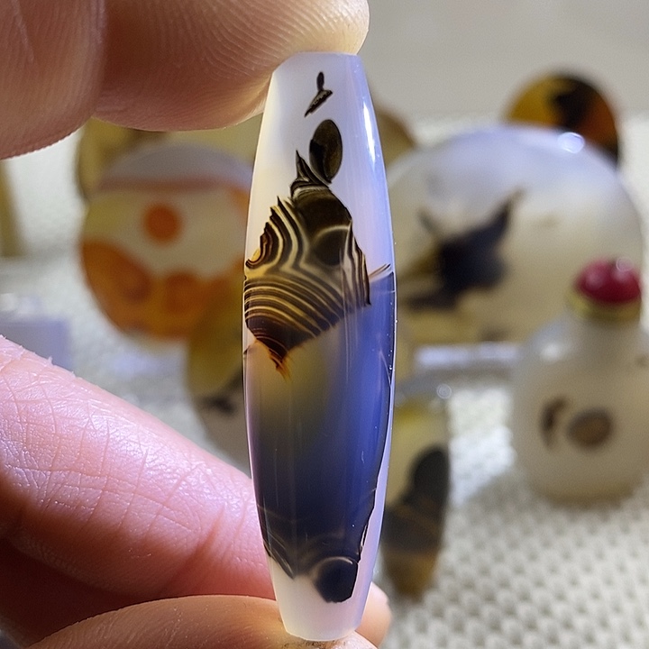 玛瑙/玉髓未镶嵌颈饰