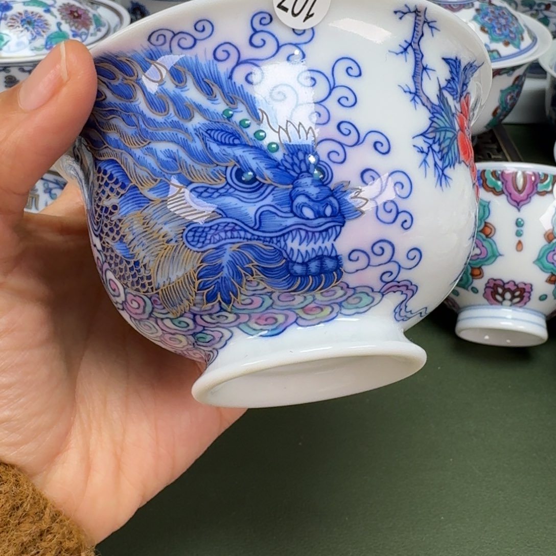 沙沙手工手绘茶具107