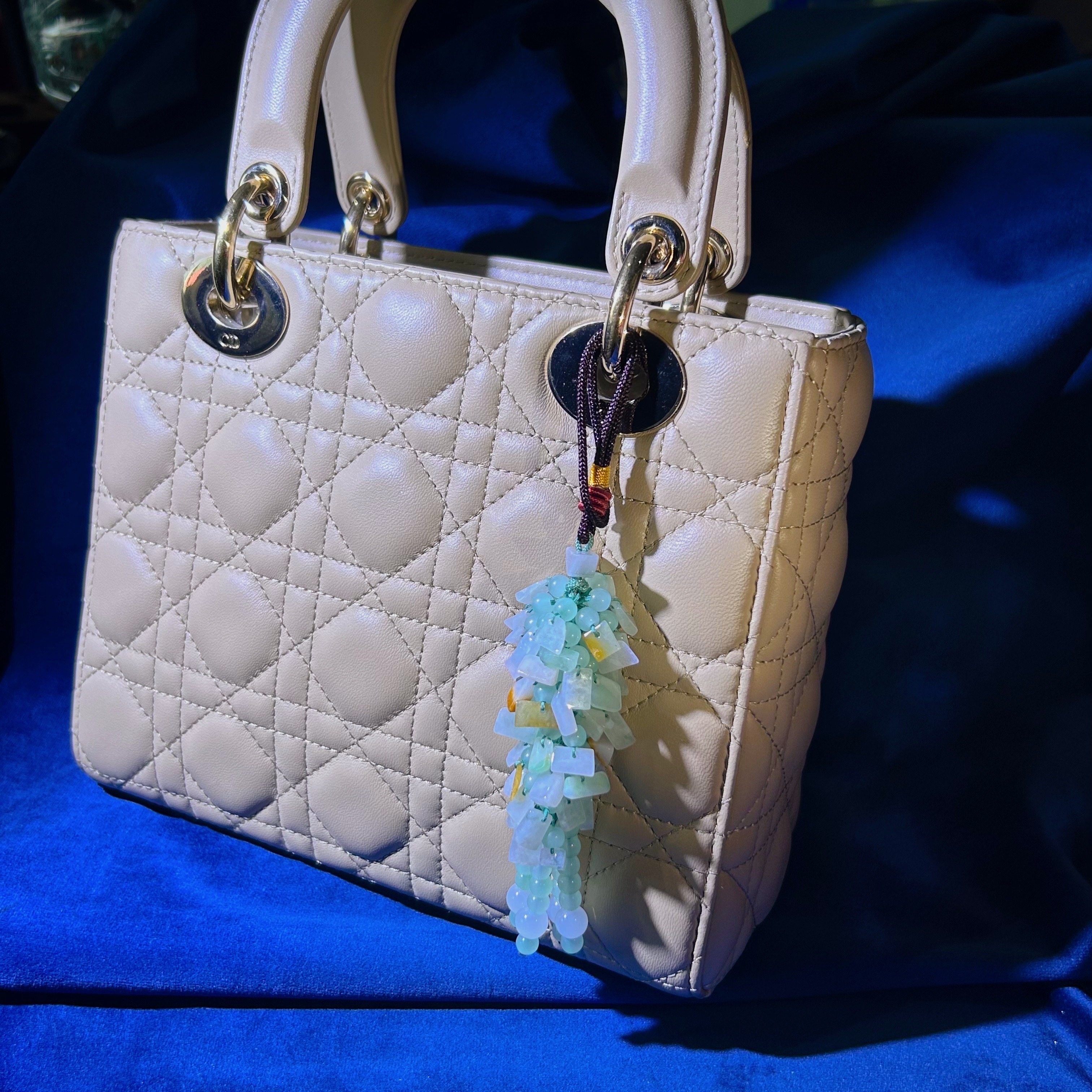 【翠羽纳福】天然翡翠包挂 车挂-FC199