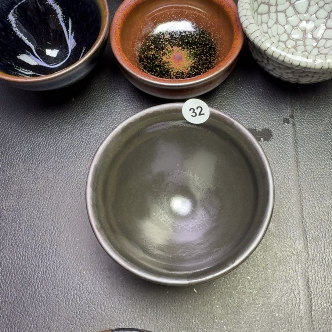 摆件古时茶器建窑建盏32