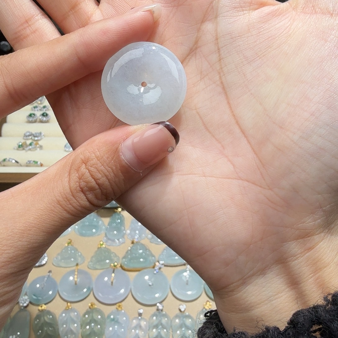 翡翠未镶嵌颈饰11111