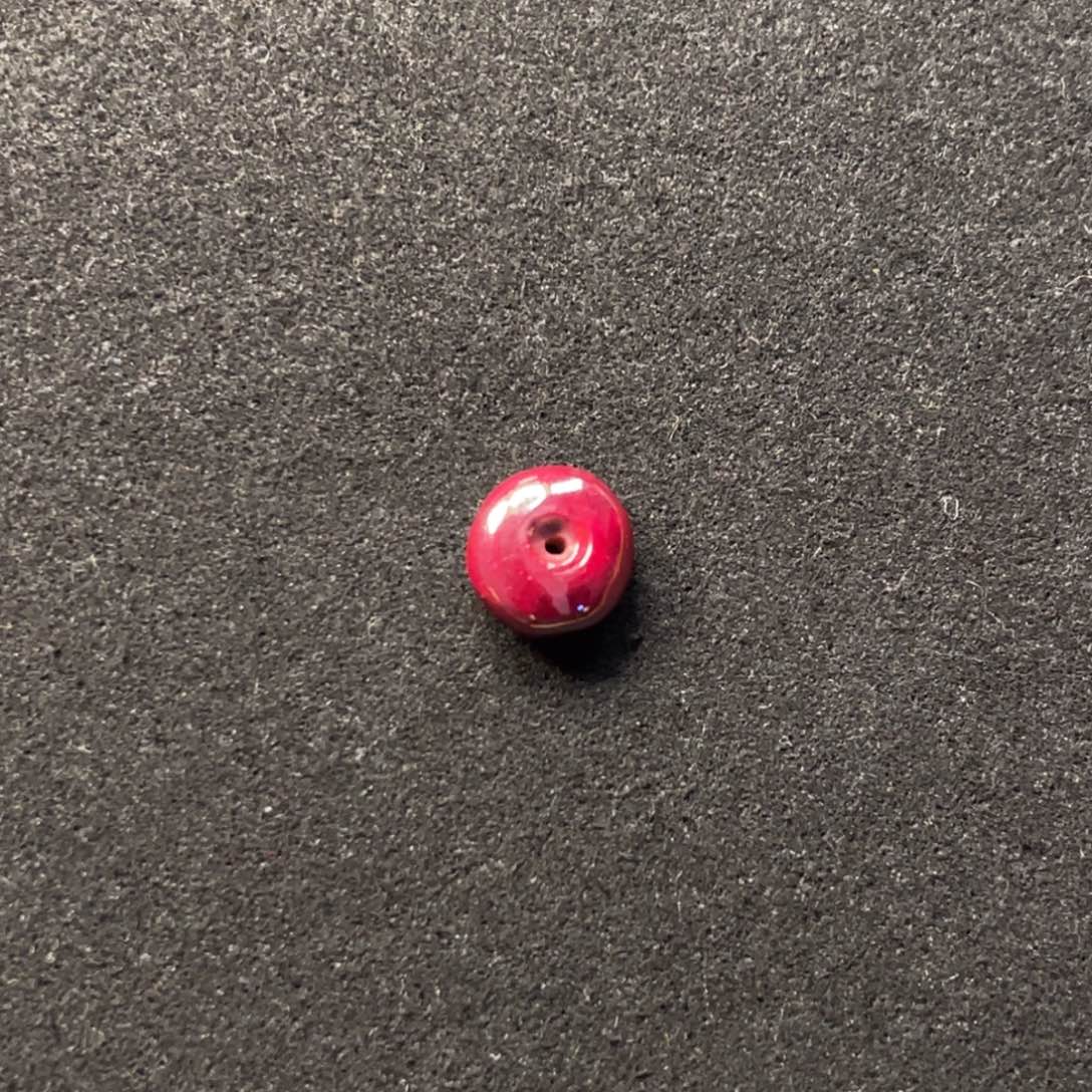 天然辰砂原矿小平安扣