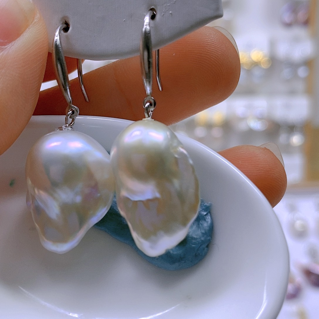 淡水珍珠颈饰银S925镶嵌