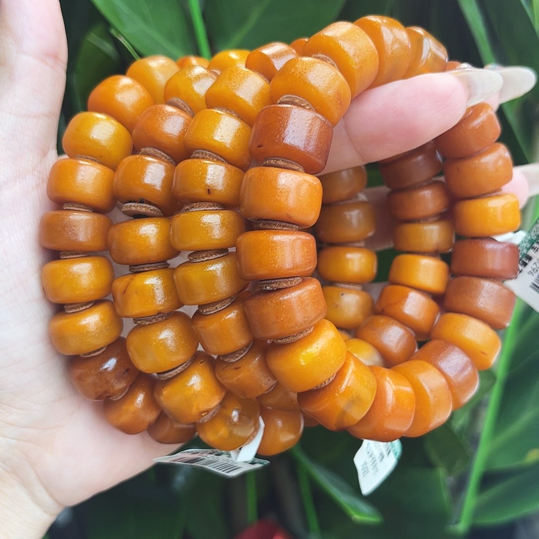 未镶嵌琥珀手链15 m多样性发其一