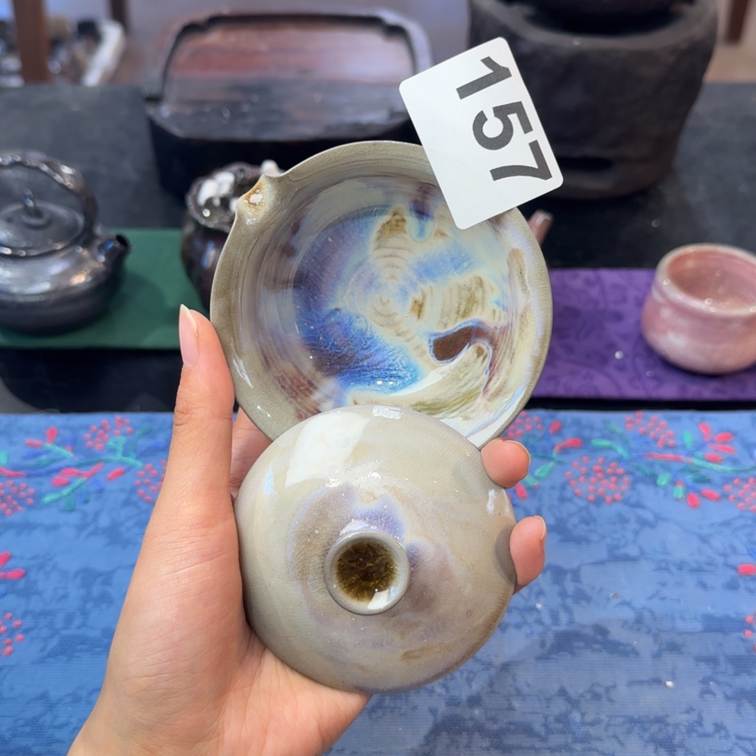 德***芝景德镇手作器皿盖碗