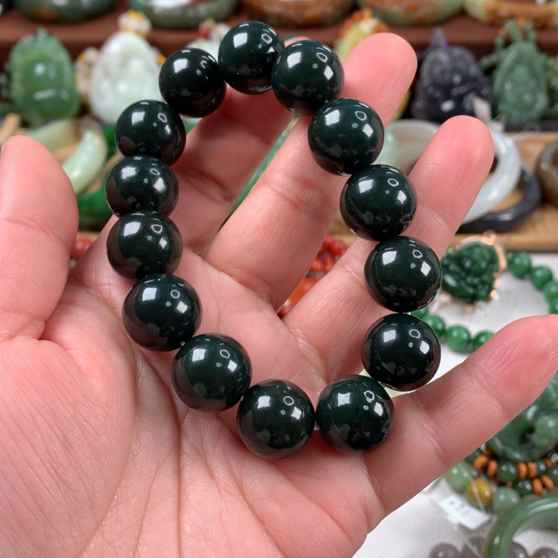 和田玉手链未镶嵌