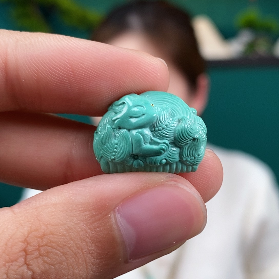 绿松石珠宝奇石未镶嵌