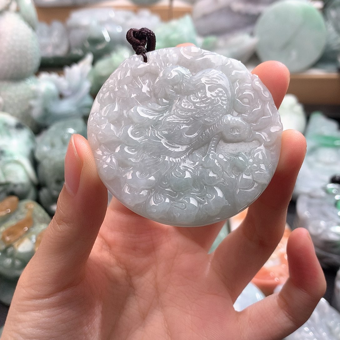 吊坠(不含链)未镶嵌翡翠