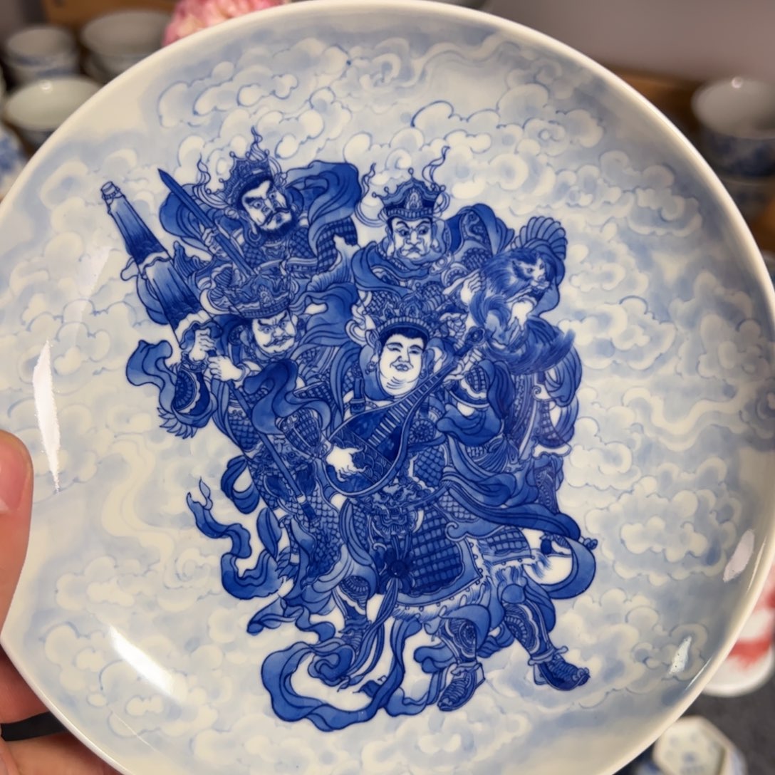 瓷片景德镇瓷器手工手绘