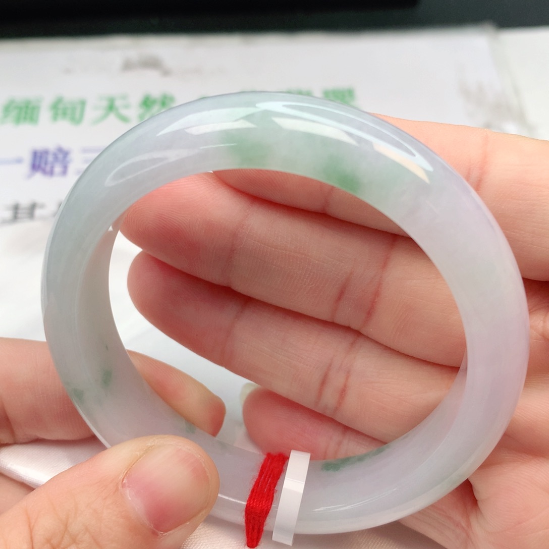 未镶嵌手镯翡翠53-54圈