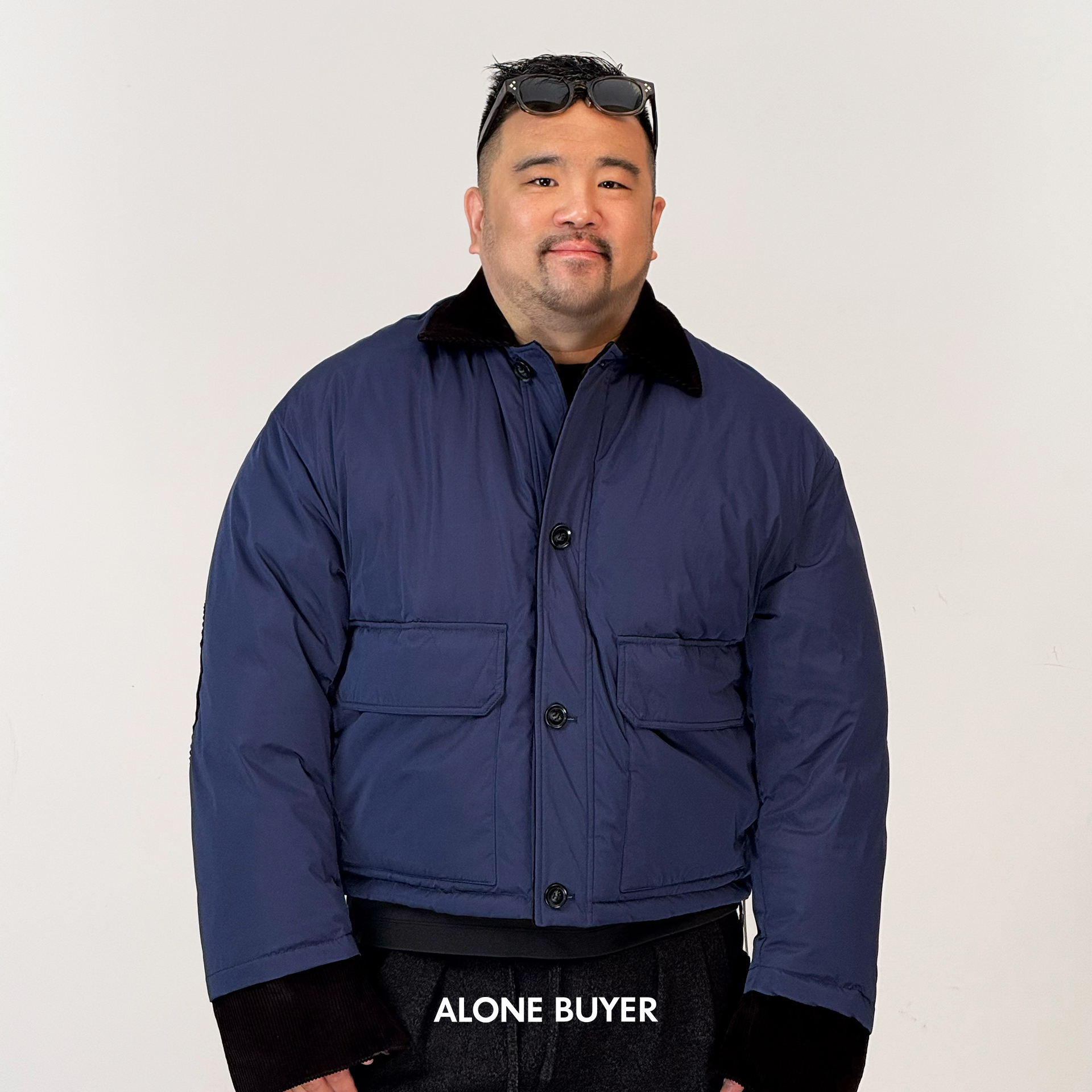 ALONEBUYER双色短款夹克