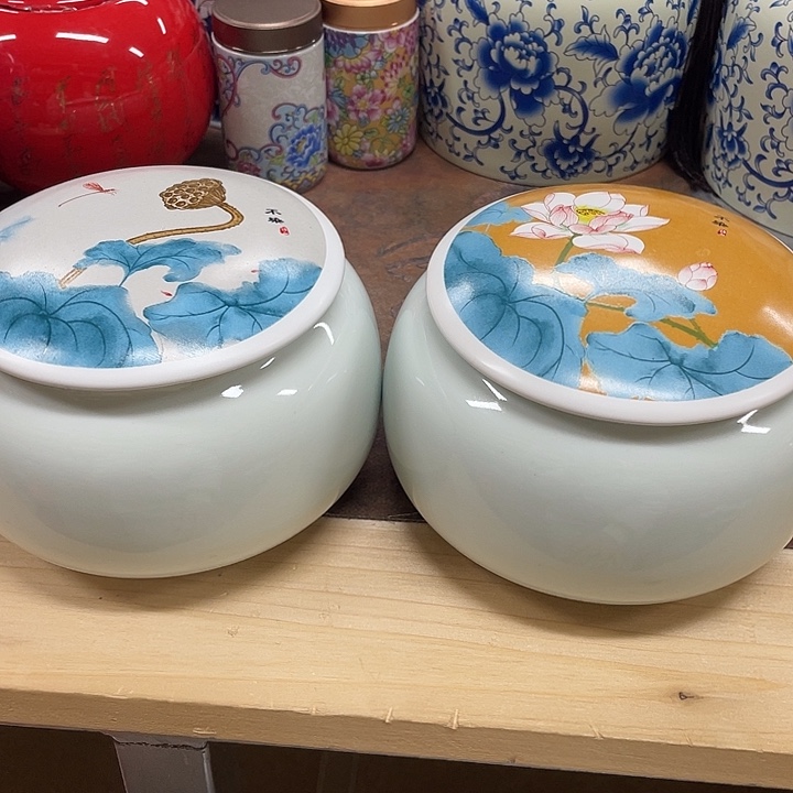 陶瓷罐茶叶罐密封罐储物罐