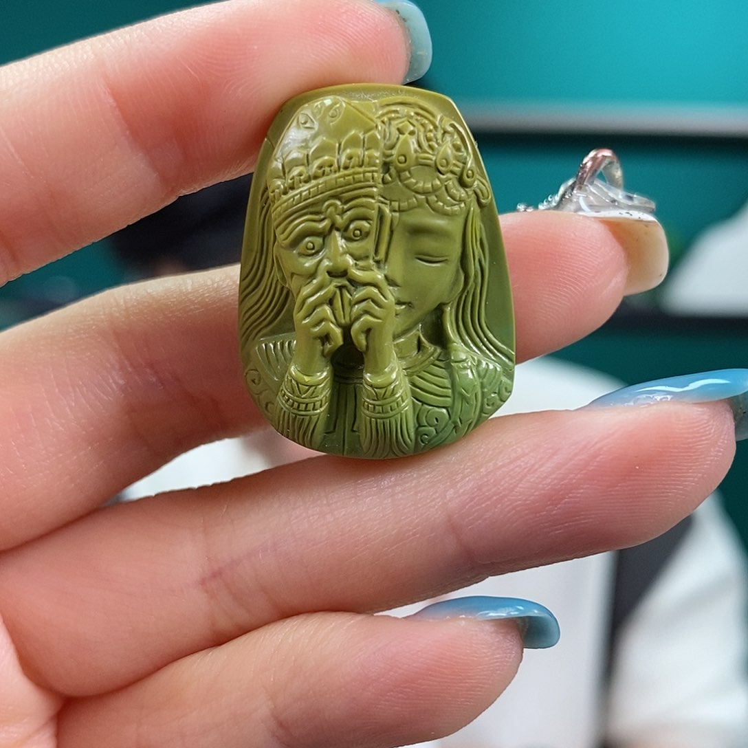 绿松石珠宝奇石未镶嵌