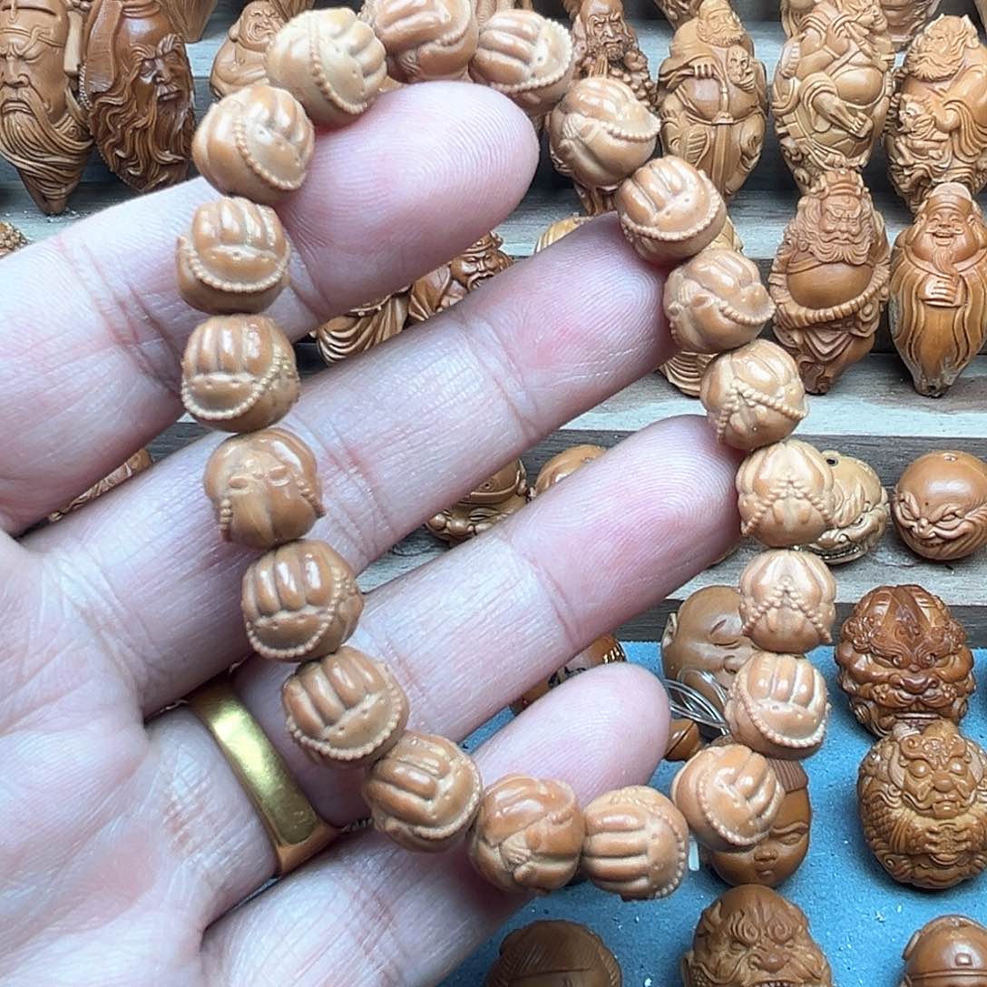 猴头核桃吊坠10➕佛手福利