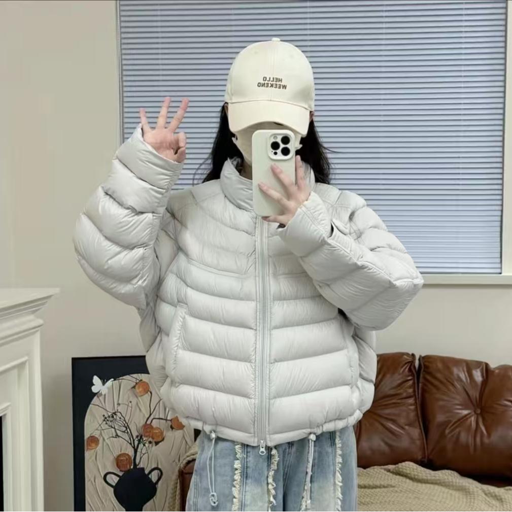 爆款排骨棉服2025女新款爆款秋冬时尚立 领韩版宽松百搭外套棉服