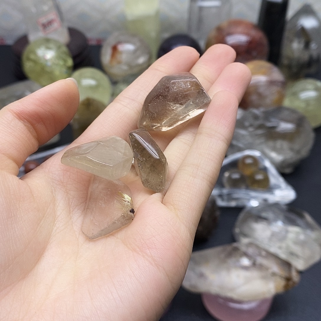 未镶嵌水晶珠宝半成品29水晶石