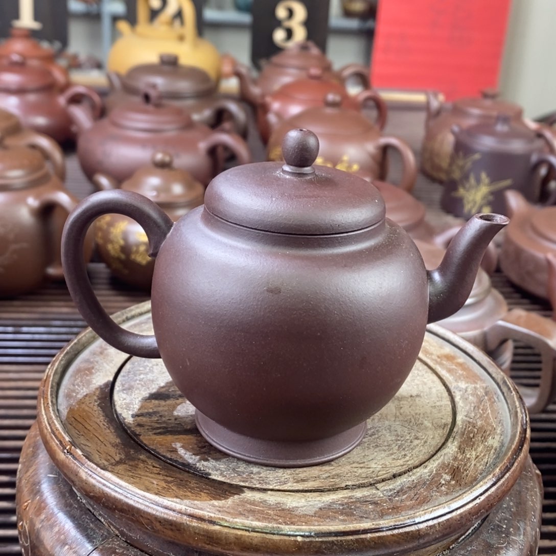 紫砂茶壶原矿手工156