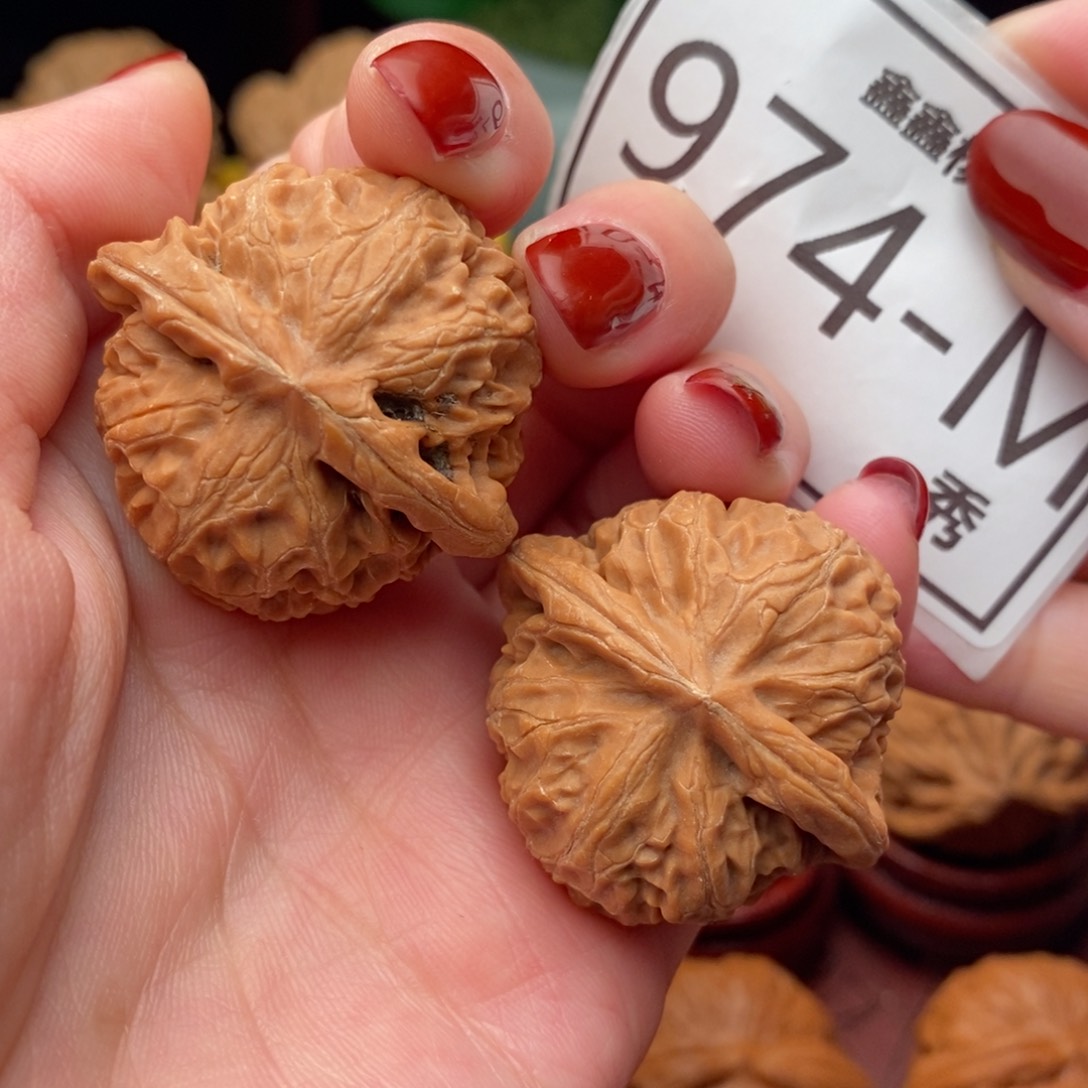 文玩核桃把件宫灯36