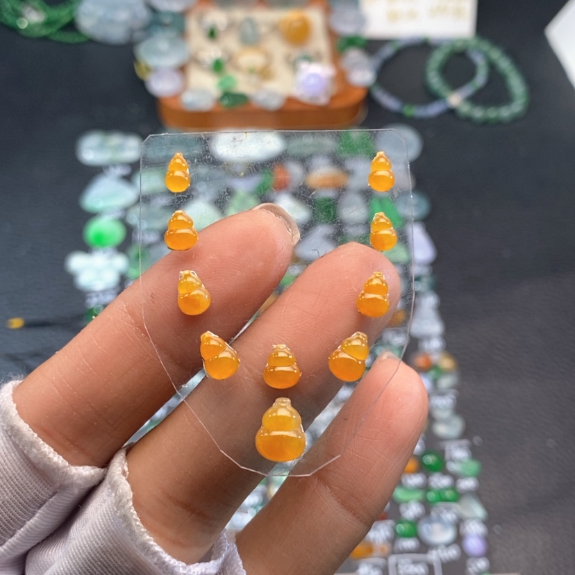 【闪购商品】翡翠挂件未镶嵌葫芦