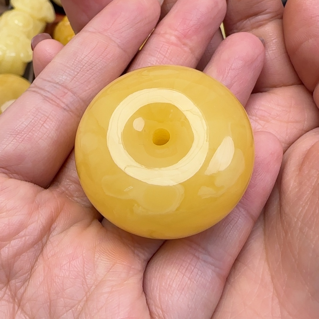 蜜蜡颈饰未镶嵌天然蜜蜡